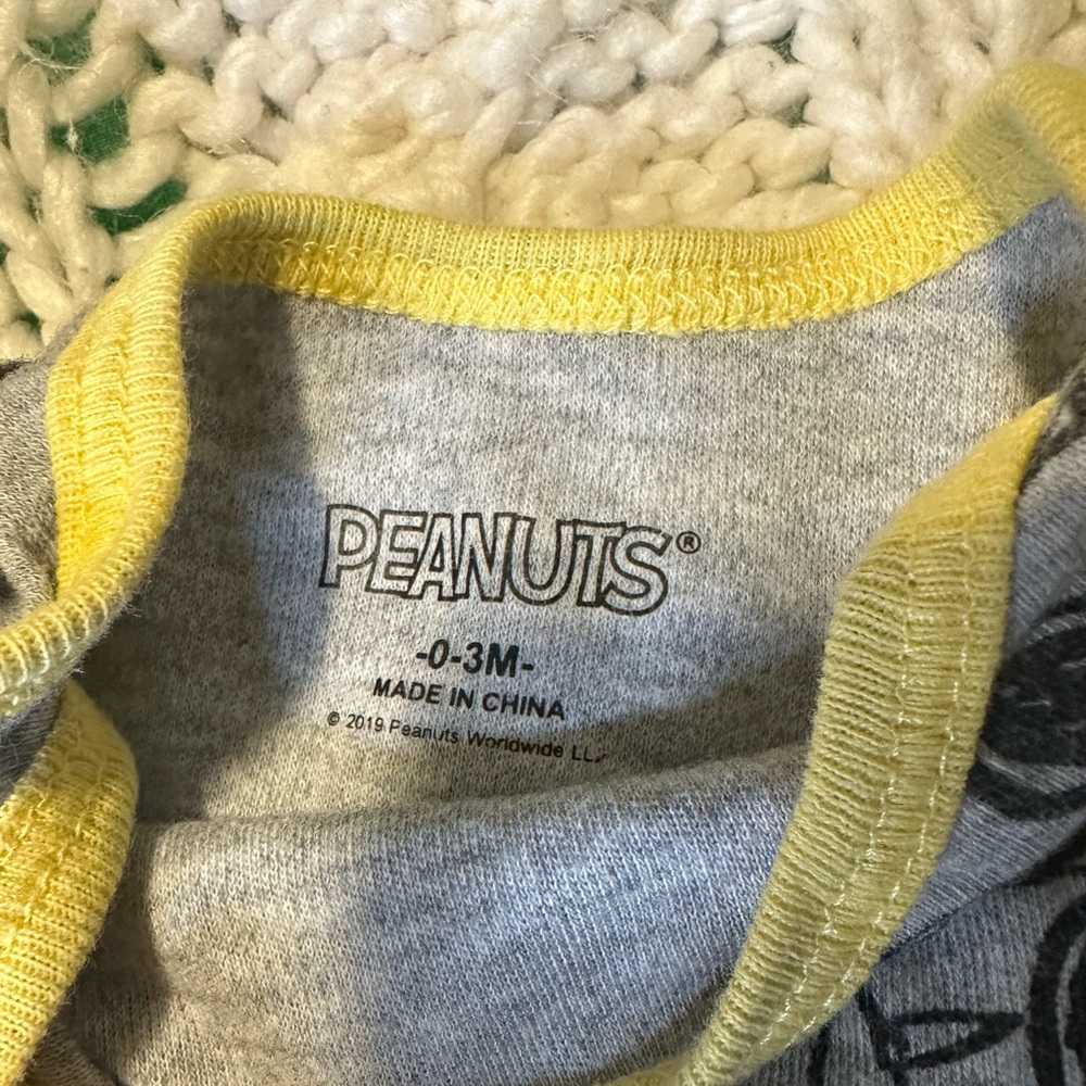 Snoopy Peanuts Onesie - Picture 4 of 5